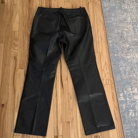 Vintage Gap Leather Pants - Picture 3 of 3